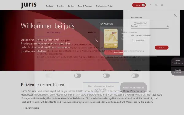www.juris.de