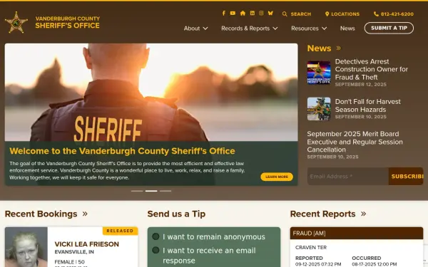 vanderburghsheriff.org