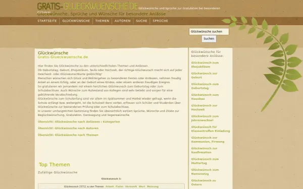 www.gratis-glueckwuensche.de