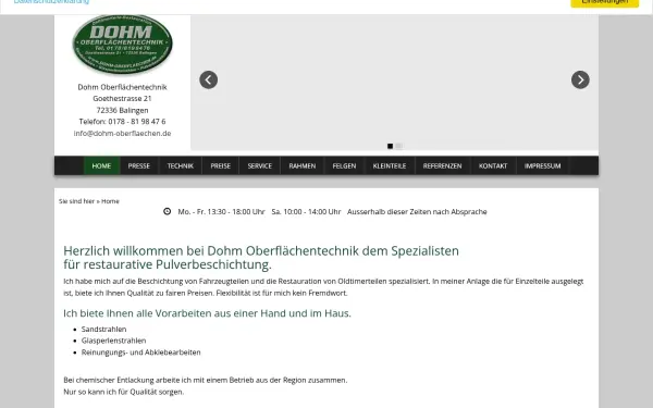 www.dohm-oberflaechen.de