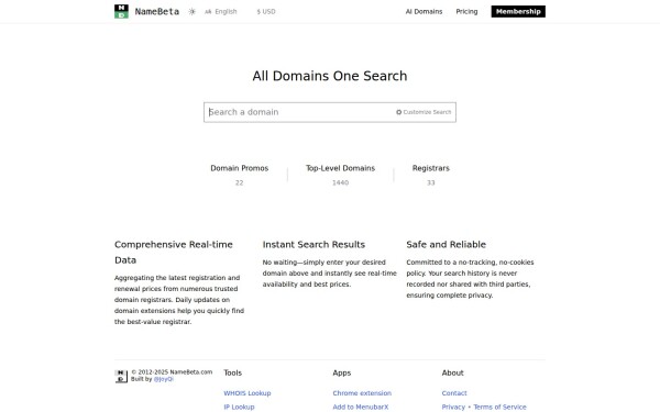 namebeta.com