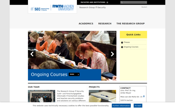 www.itsec.rwth-aachen.de
