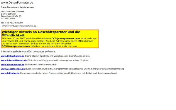 datenformate.de