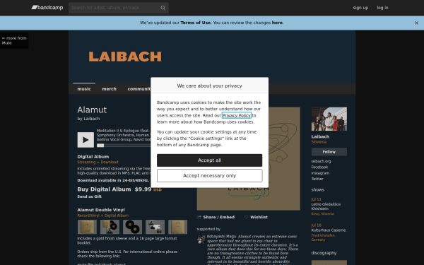 laibach.bandcamp.com