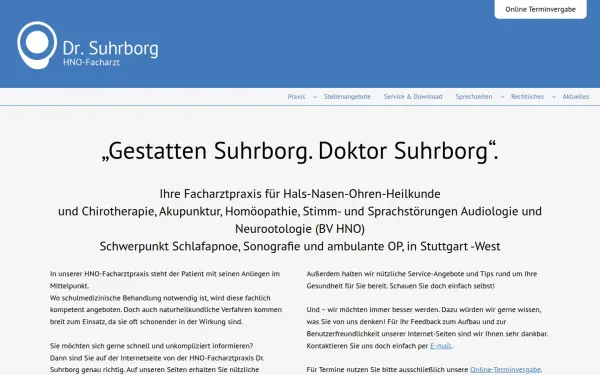 drsuhrborg.de