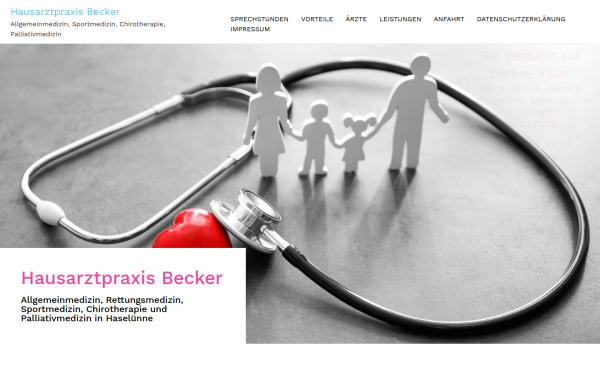 hausarztpraxisbecker.de