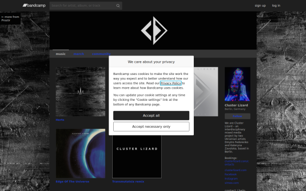 clusterlizard.bandcamp.com