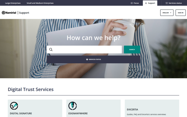 servicedesk.namirial.com