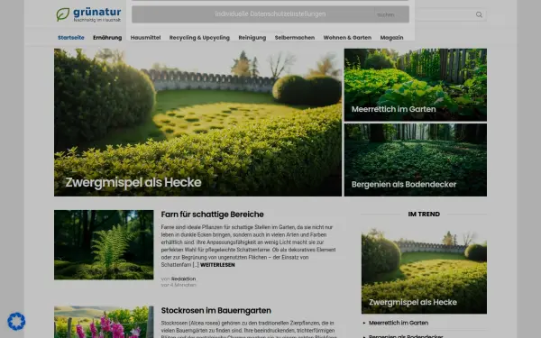 gruenatur.de
