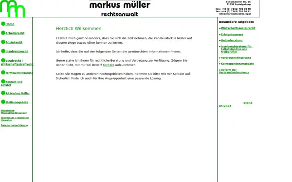 arbeitsrechtskanzlei-mueller.de
