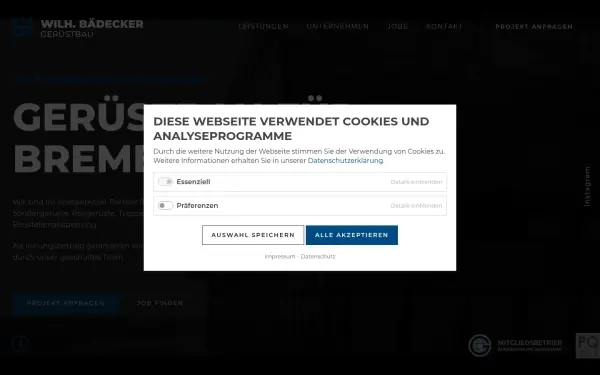 www.baedecker-geruestbau.de