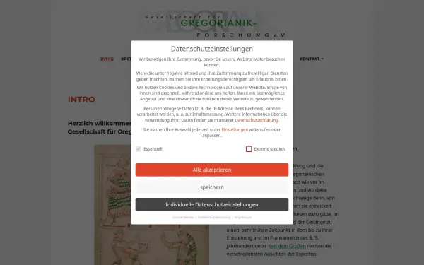 www.gregorianik-forschung.de