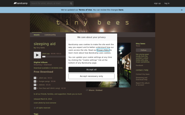 tinybees.bandcamp.com