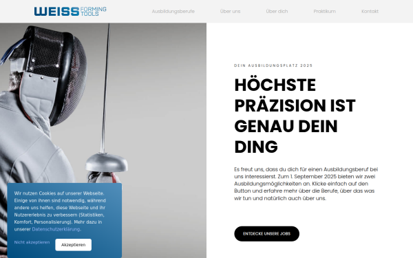 ausbildung.weiss-form.de