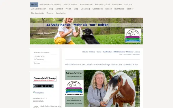 www.12oaks-ranch.de