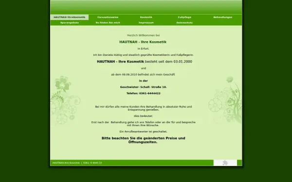 hautnahihrekosmetik.de