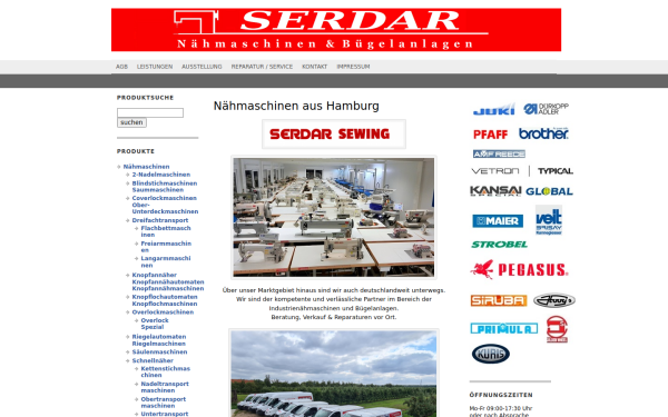 www.serdar-naehmaschinen.de