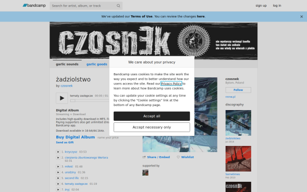 czosnek.bandcamp.com