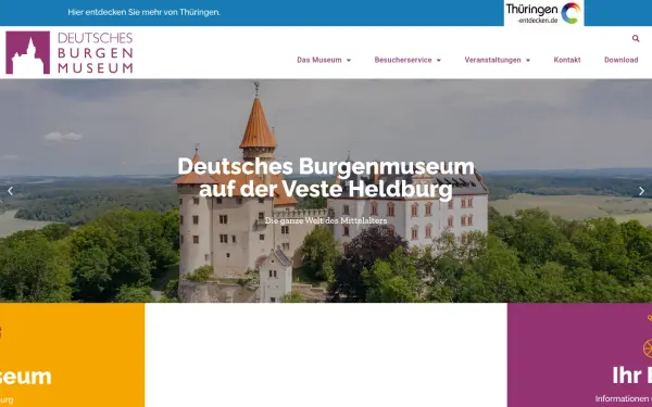 www.deutschesburgenmuseum.de