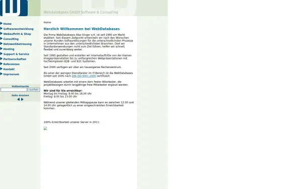 www.webdatabases.de
