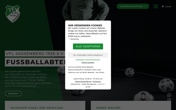 www.vflsassenberg-fussball.de