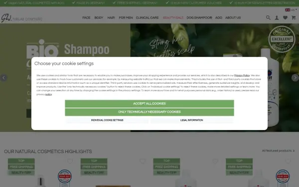 www.gwcosmeticshop.de