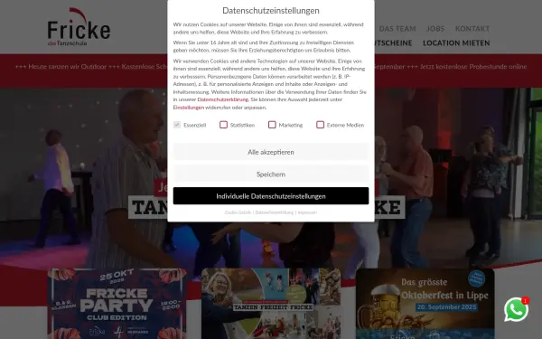 www.tanzschule-fricke.de