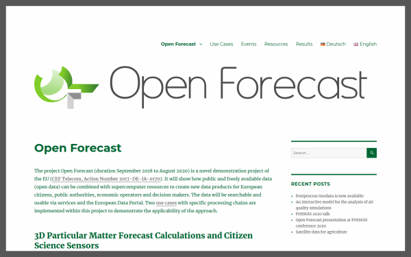 open-forecast.eu