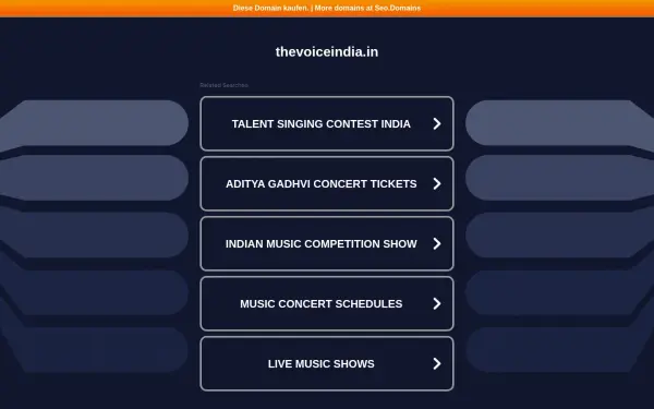 thevoiceindia.in
