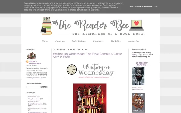 www.thereaderbee.com