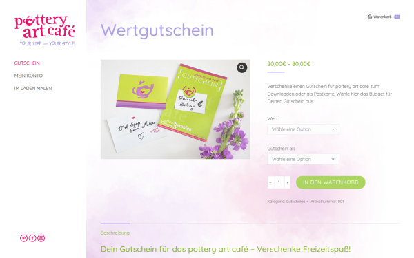 www.mypotteryartshop.de