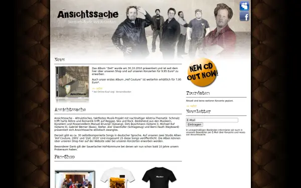 ansichtssache-band.de