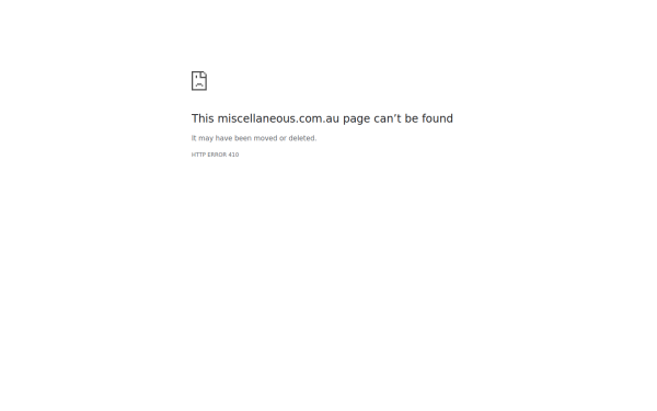 miscellaneous.com.au