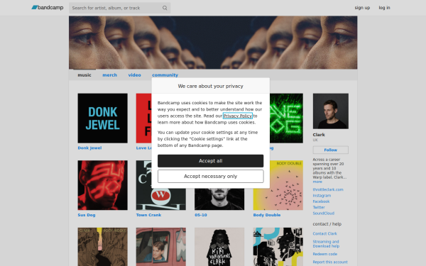 clark.bandcamp.com