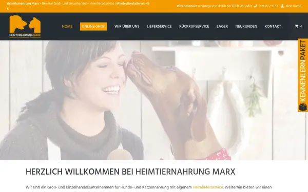 www.heimtiernahrung-marx.de