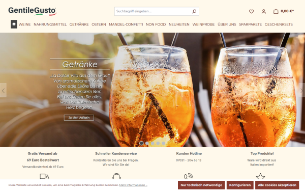 www.gentilegusto.de