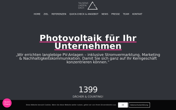 www.tausendundeindach.at