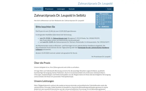zahnarzt-selbitz.de