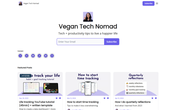 www.vegantechnomad.com