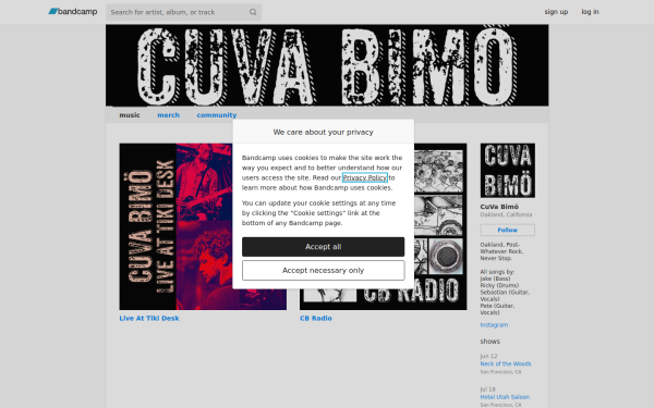 cuvabimo.bandcamp.com