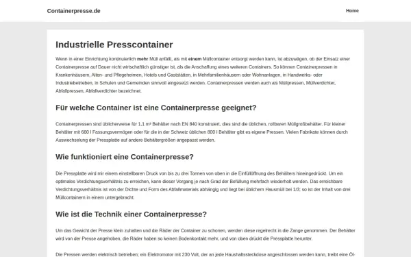 www.containerpresse.de
