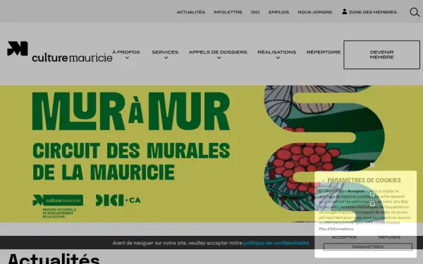 www.culturemauricie.ca