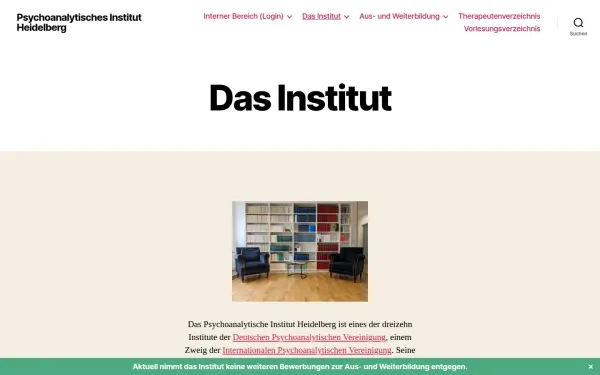 www.psychoanalytisches-institut-heidelberg.de