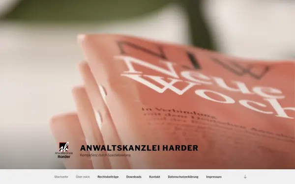 anwaltskanzlei-harder.de