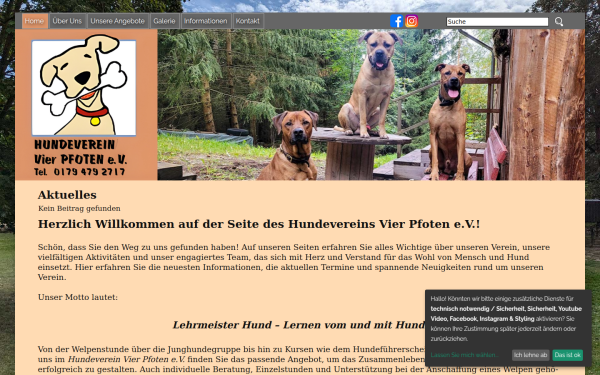 hundeverein-vier-pfoten.de