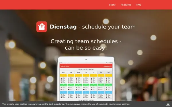 www.dienstag-app.com