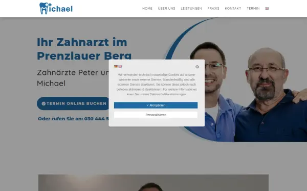 zahnarztmichael.de