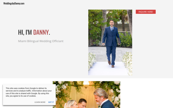 www.weddingsbydanny.com