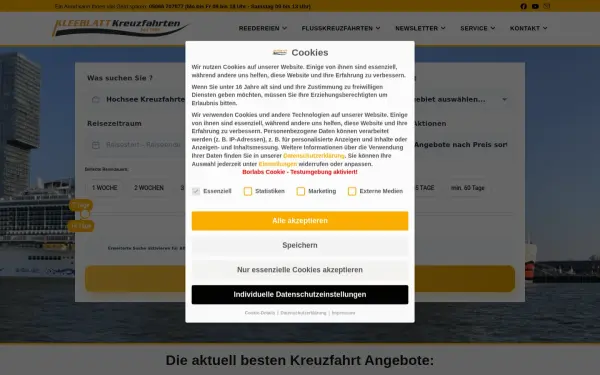 kleeblatt-kreuzfahrten.de