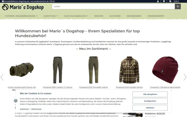 www.marios-dogshop.de